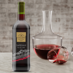 Saperavi Red Dry Wine 2022 (Case of 6 Bottles / 750mL)